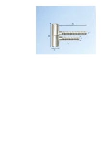 Afbeeldingen van Quick inboor paumelle, 16 mm, gegalvaniseerd, verzinkt