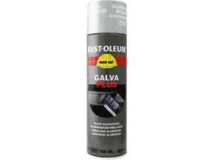 Afbeeldingen van RUST-OLEUM® Zinkspray Hard Hat Zinc, 500 ml, glanzend grijs  