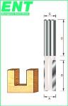 Afbeeldingen van ENT Groeffrees HW schacht 6 mm 4x12x57mm