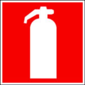 Afbeeldingen van Pikt-o-norm Pictogram brandblusser 200x200mm