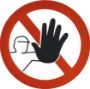 Afbeeldingen van Pikt-o-norm Pictogram toegang verboden 300mm