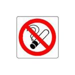 Afbeeldingen van Pickup verboden te roken     10x10cm