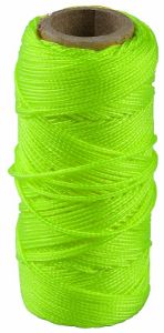 Afbeeldingen van Metselkoord fluor groen 1mm 50m