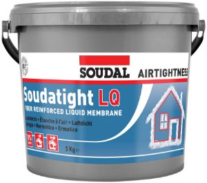 Afbeeldingen van Soudal Luchtdichtingsmembraan Soudatight LQ wit 5kg