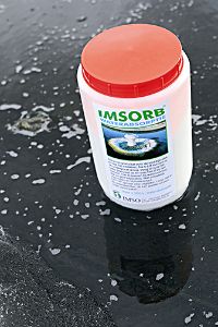 Afbeeldingen van Imsorb waterabsorbent granulaat, 5 kg, absorptievermogen van 1000 liter water