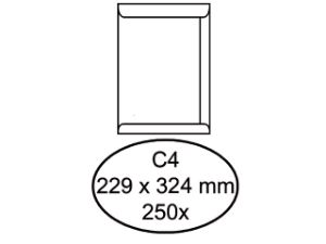 Afbeeldingen van Quantore envelop akte c4 229x324 gom 120gram wit, q180810 