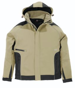 Afbeeldingen van Fhb softshell walter khaki/zw. S