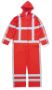 Afbeeldingen van Hydrowear regenoverall Overton RWS fluor oranje