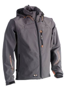 Afbeeldingen van Herock softshell poseidon grijs L