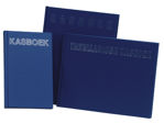 Afbeeldingen van Office kasboek 205x165 96blad blauw gebonden 1kolom, 50110 