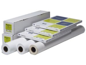 Afbeeldingen van HP inkjetpapier 610mmx45m wit 95gram rol, 88035119 