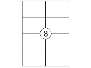 Afbeeldingen van Quantore etiket 800stuks 105x74 , 129940 