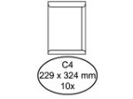 Afbeeldingen van Quantore envelop akte c4 229x324 zelfklevend 120gram wit, 158154 