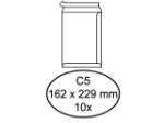 Afbeeldingen van Quantore envelop bank c5 162x229 zelfklevend 100gram wit, 158158 