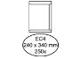 Afbeeldingen van Quantore envelop akte ec4 240x340 gom 120gram wit, q180820 