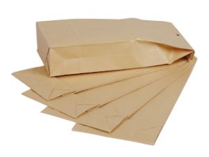 Afbeeldingen van Quantore envelop monsterzak 120gram bruinkraft 100x245x40, q180966 