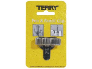 Afbeeldingen van Terry clip voor 3pennen/potlood zilver, te-90-03-4 