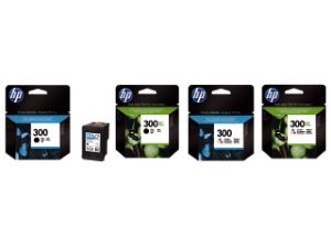 Afbeeldingen van HP inktcartridge zwart 300 , cc640ee 