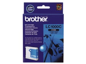 Afbeeldingen van Brother inktcartridge blauw , lc-1000c 