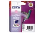 Afbeeldingen van Epson inktcartridge lichtrood , t08064011 