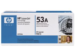 Afbeeldingen van HP tonercartridge 53a 3k zwart , q7553a 