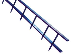 Afbeeldingen van GBC surebindstrip, 25 mm, 10 pins, verpakking 100 stuks, 1132845, blauw