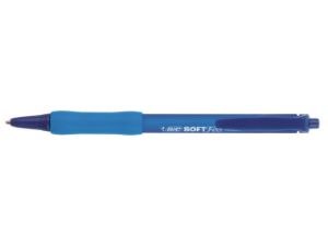 Afbeeldingen van Bic balpen soft feel, 837398, clic, blauw