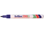 Afbeeldingen van Artline viltstift 700, 1 mm, 671201, rond, blauw