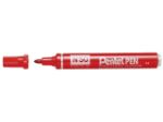 Afbeeldingen van Pentel viltstift n50, 1.5 - 3 mm, 222, rond, rood