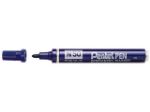 Afbeeldingen van Pentel viltstift n50, 1.5 - 3 mm, 235, rond, blauw