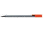 Afbeeldingen van Staedtler fineliner triplus, 0.3 mm, 334-2, rood