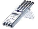 Afbeeldingen van Staedtler fineliner pigment, 0.1 - 0.7 mm, 308 wp4, zwart