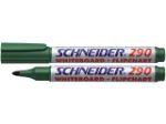 Afbeeldingen van Schneider whiteboardstift 290, 3 mm, s-129004, rond, groen