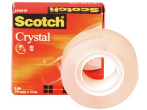 Afbeeldingen van 3M scotch plakband, 19 mm, 33 meter, 6001933, crystal clear