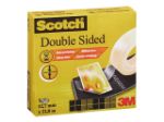 Afbeeldingen van 3M scotch plakband, 12 mm, 22.8 meter, 6651223, dubbelzijdig