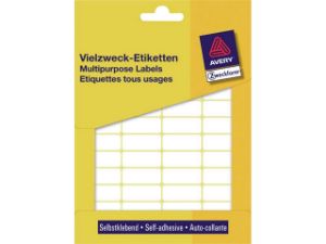 Afbeeldingen van Zweckform etiket, 22 x 18 mm, verpakking 1200 stuks, 3318, wit