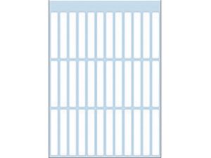 Afbeeldingen van Herma etiket, 5 x 35 mm, verpakking 252 stuks, 3735, wit