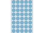 Afbeeldingen van Herma etiket rond, 19 mm, verpakking 1280 stuks, 2253, blauw