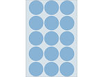 Afbeeldingen van Herma etiket rond, 32 mm, verpakking 480 stuks, 2273, blauw