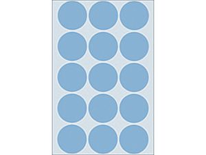 Afbeeldingen van Herma etiket rond, 32 mm, verpakking 480 stuks, 2273, blauw