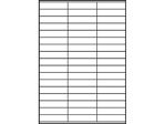 Afbeeldingen van Zweckform etiket, 70 x 16.9 mm, verpakking 5100 stuks, 3420