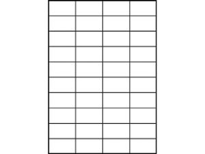 Afbeeldingen van Zweckform etiket, 52.5 x 29.7 mm, verpakking 4000 stuks, 3651