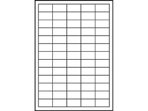 Afbeeldingen van Zweckform etiket, 38 x 21.2 mm, verpakking 6500 stuks, 3666