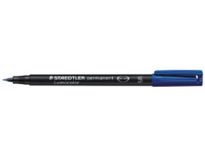 Afbeeldingen van Staedtler viltstift ohp lumocolor, superfijn, 313-3, blauw