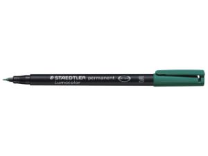 Afbeeldingen van Staedtler viltstift ohp lumocolor, superfijn, 313-5, groen