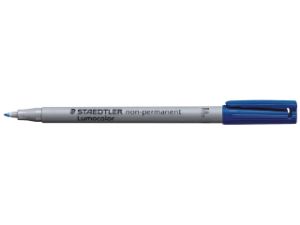 Afbeeldingen van Staedtler viltstift ohp lumocolor, fijn, non permanent, 316-3, blauw