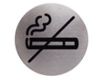 Afbeeldingen van Durable infobord pictogram, 83 mm, rond, niet roken, 491123