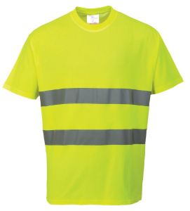 Afbeeldingen van Portwest t-shirt geel reflectie