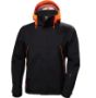 Afbeeldingen van Helly Hansen jack chelsea evolution shell zwart/oranje S