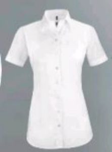 Afbeeldingen van Greiff blouse korte mouw dames wit